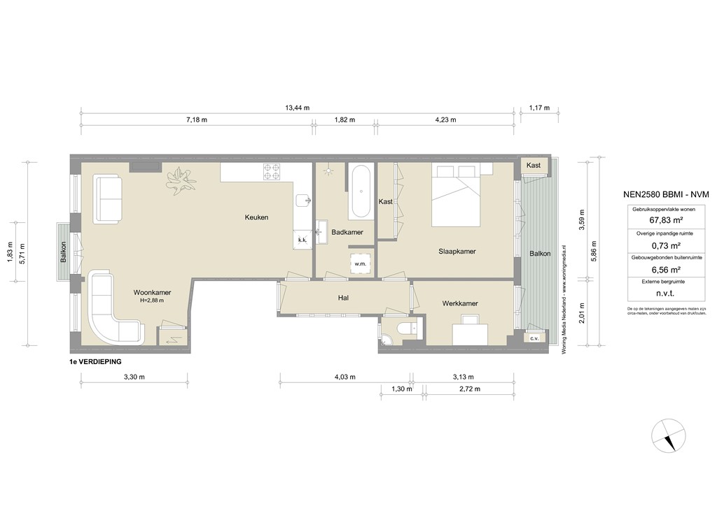 mediumsize floorplan